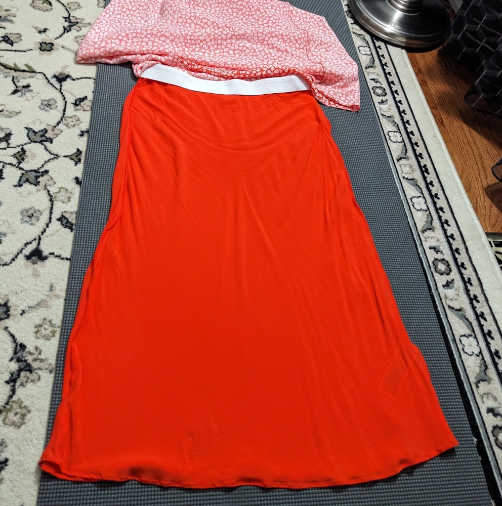 🌹EVER NEW 🌹NWOT Posy bias skirt - Picture 6 of 12